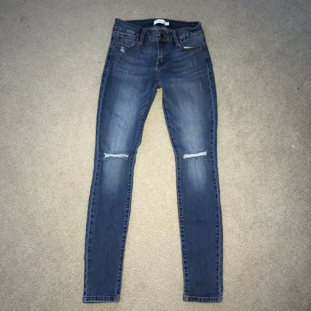 Distressed Oasis jeans